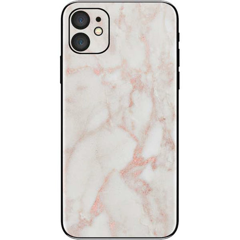 Rose Gold Marble iPhone 11 Skin