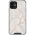 Rose Gold Marble iPhone 12 Clear Case
