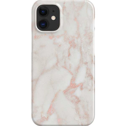 Rose Gold Marble iPhone 12 Mini Lite Case