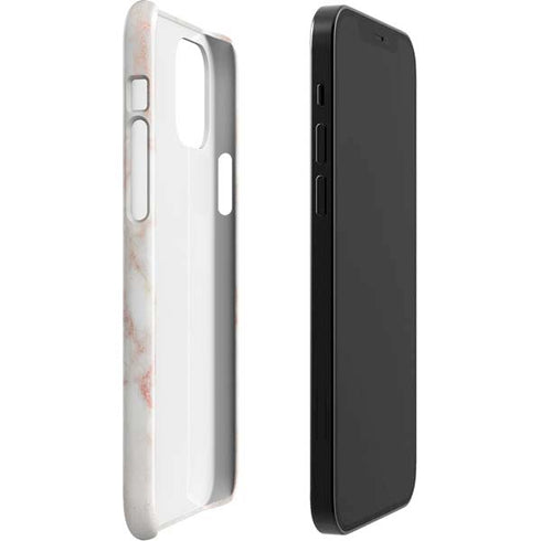 Rose Gold Marble iPhone 12 Mini Lite Case