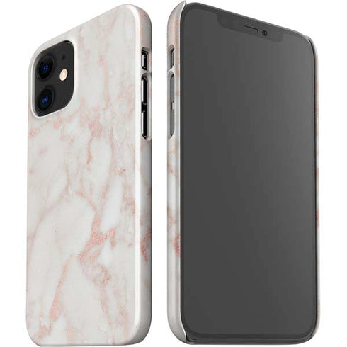 Rose Gold Marble iPhone 12 Mini Lite Case