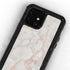 Rose Gold Marble iPhone 12 Mini Waterproof Case