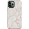 Rose Gold Marble iPhone 12 Pro Max Impact Case