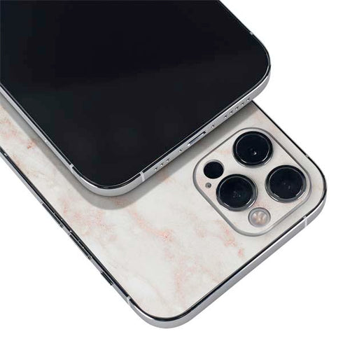 Rose Gold Marble iPhone 12 Pro Max Skin