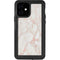 Rose Gold Marble iPhone 12 Waterproof Case