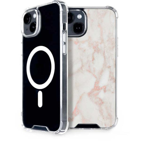 Rose Gold Marble iPhone 13 MagSafe Case