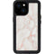 Rose Gold Marble iPhone 13 Mini Waterproof Case