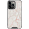 Rose Gold Marble iPhone 13 Pro Clear Case
