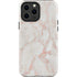 Rose Gold Marble iPhone 13 Pro Max Impact Case