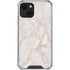 Rose Gold Marble iPhone 14 Clear Case