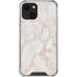 Rose Gold Marble iPhone 15 Plus Clear Case