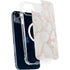 Rose Gold Marble iPhone 15 Plus MagSafe Case