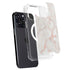 Rose Gold Marble iPhone 14 Pro Max MagSafe Case