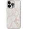 Rose Gold Marble iPhone 14 Pro Skin