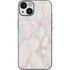 Rose Gold Marble iPhone 14 Skin