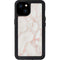 Rose Gold Marble iPhone 15 Plus Waterproof Case