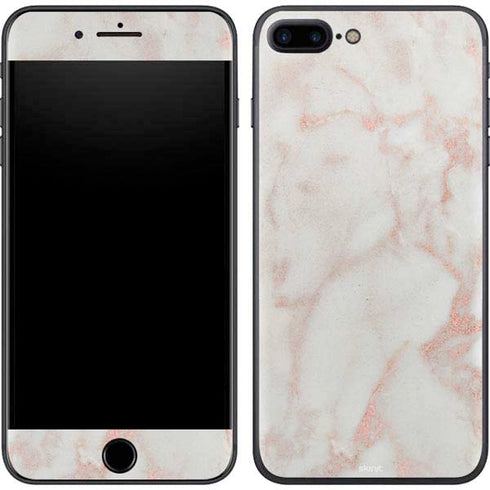 Rose Gold Marble iPhone 8 Plus Skin