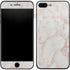 Rose Gold Marble iPhone 8 Plus Skin