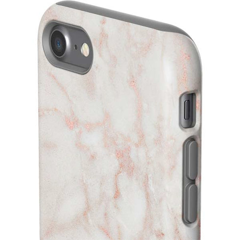 Rose Gold Marble iPhone SE (2nd & 3rd Gen) Pro Case