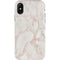 Rose Gold Marble iPhone X Pro Case