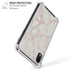 Rose Gold Marble iPhone XR Clear Case