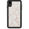 Rose Gold Marble iPhone XR Waterproof Case