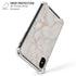 Rose Gold Marble iPhone XS Max Clear Case