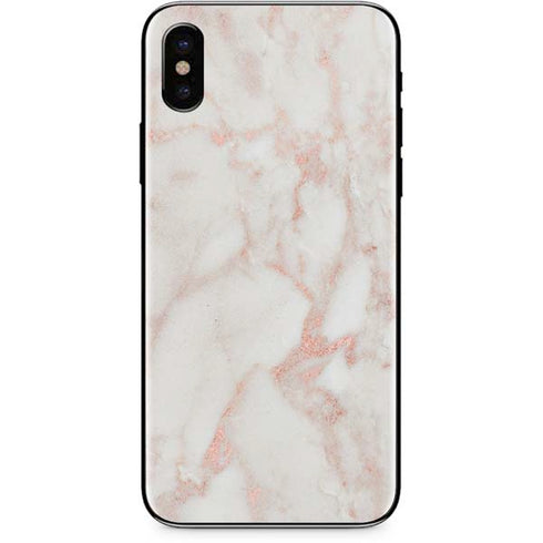 Rose Gold Marble iPhone XS Max Skin