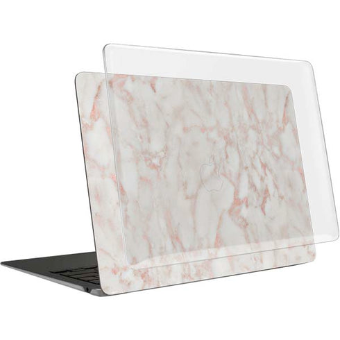 Rose Gold Marble MacBook Air 13in M1 (2021) Case plus Skin