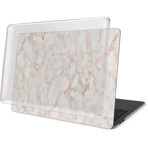 Rose Gold Marble MacBook Pro 13in (2020) Case plus Skin