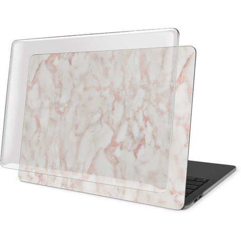 Rose Gold Marble MacBook Pro 16in (2019-20) Case plus Skin