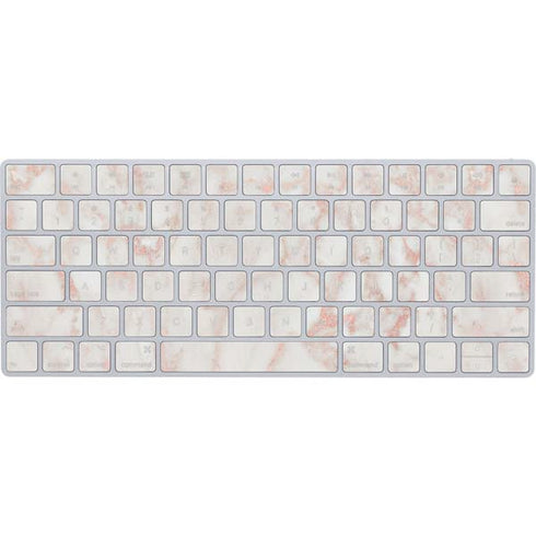 Rose Gold Marble Magic Keyboard Skin
