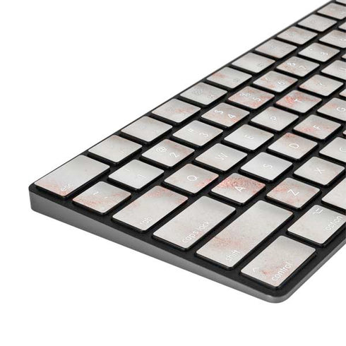 Rose Gold Marble Magic Keyboard with Numeric Keypad Skin