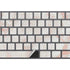 Rose Gold Marble Magic Keyboard with Numeric Keypad Skin