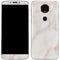 Rose Gold Marble Moto E5 Plus Skin