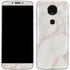 Rose Gold Marble Moto E5 Plus Skin