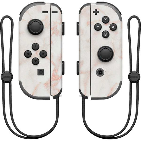 Rose Gold Marble Nintendo Joy-Con (L/R) Controller Skin