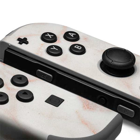 Rose Gold Marble Nintendo Joy-Con (L/R) Controller Skin