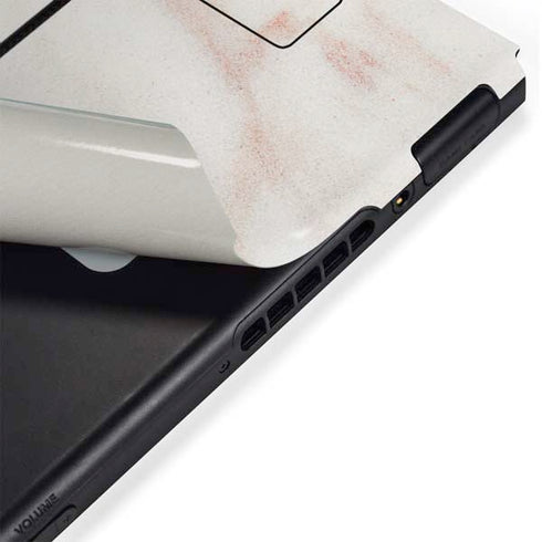 Rose Gold Marble Nintendo Switch Bundle Skin
