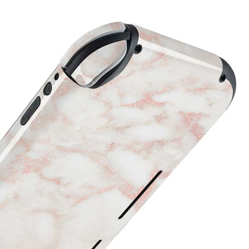 Rose Gold Marble Nintendo Switch Lite Skin