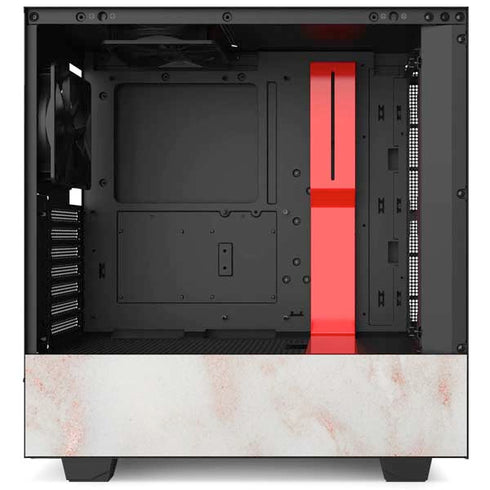 Rose Gold Marble NZXT H510 Compact ATX Mid-Tower Case Skin