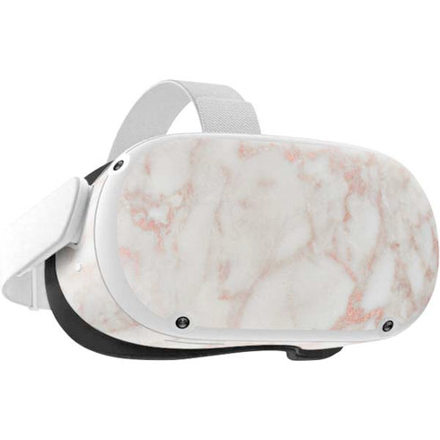 Rose Gold Marble Oculus Quest 2 Skin