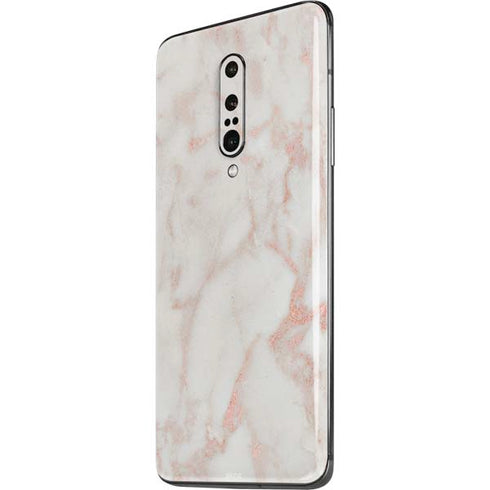 Rose Gold Marble OnePlus 7 Pro Skin