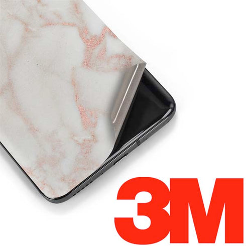 Rose Gold Marble OnePlus 7 Pro Skin