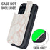 Rose Gold Marble Otterbox Defender iPhone Skin