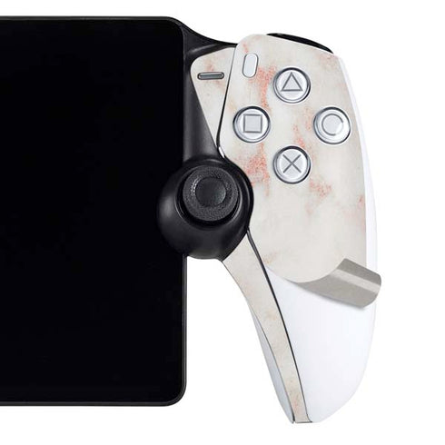 Rose Gold Marble PlayStation Portal Remote Player Skin
