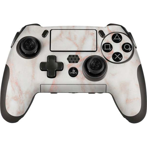 Rose Gold Marble PlayStation Scuf Vantage 2 Controller Skin