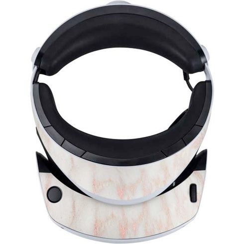 Rose Gold Marble PlayStation VR2 Skin