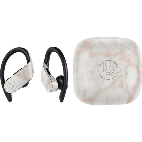 Rose Gold Marble PowerBeats Pro Skin