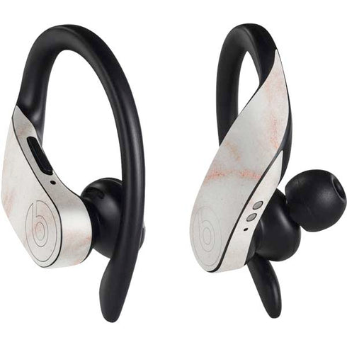 Rose Gold Marble PowerBeats Pro Skin
